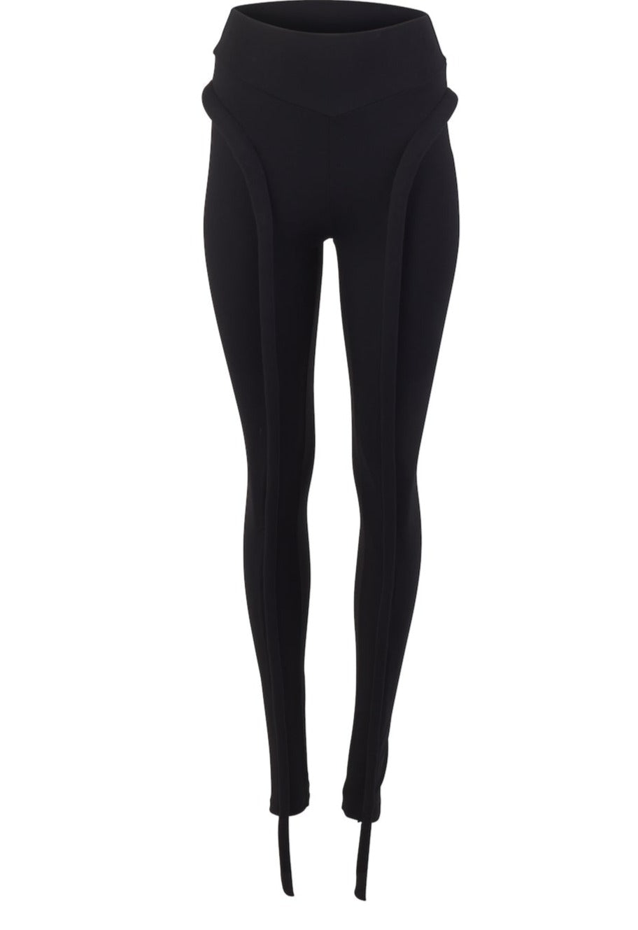 high waisted black leggings pants daolondon